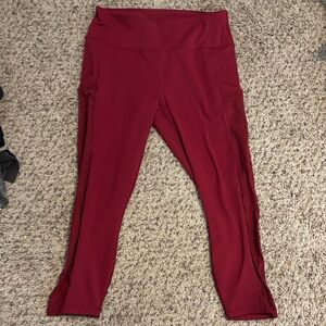 Women’s Red Leggings